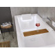 Встраиваемая акриловая ванна Riho Still Square Led 180х80 L с подсветкой подголовника и сифоном