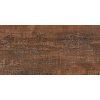 Керамогранит Вуд Эго (Wood Ego) лаппатированный CF049 LR 600х1200 темно-коричневый Idalgo