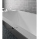 Встраиваемая акриловая ванна Riho Lugo Velvet 190х90 белая матовая (комплект)