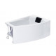 Акриловая ванна Roca Hall Angular 150х100 R (комплект)