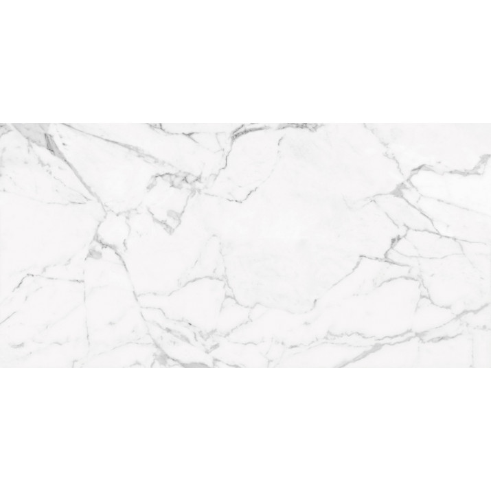 Керамогранит Марбл Тренд Каррара (Marble Trend Carrara) K-1000/MR/600х1200х11 белый матовый Kerranova